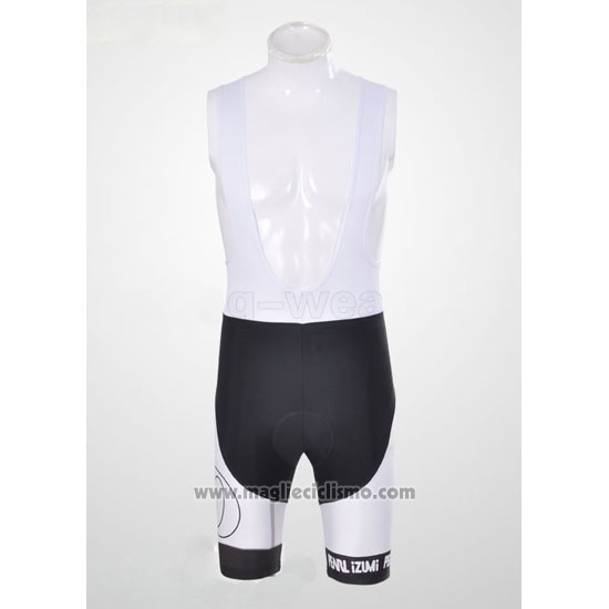 2011 Abbigliamento Ciclismo Pearl Izumi Nero e Bianco Manica Corta e Salopette
